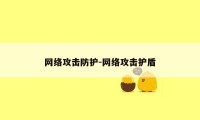 网络攻击防护-网络攻击护盾