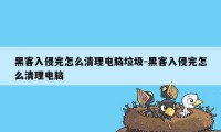 黑客入侵完怎么清理电脑垃圾-黑客入侵完怎么清理电脑